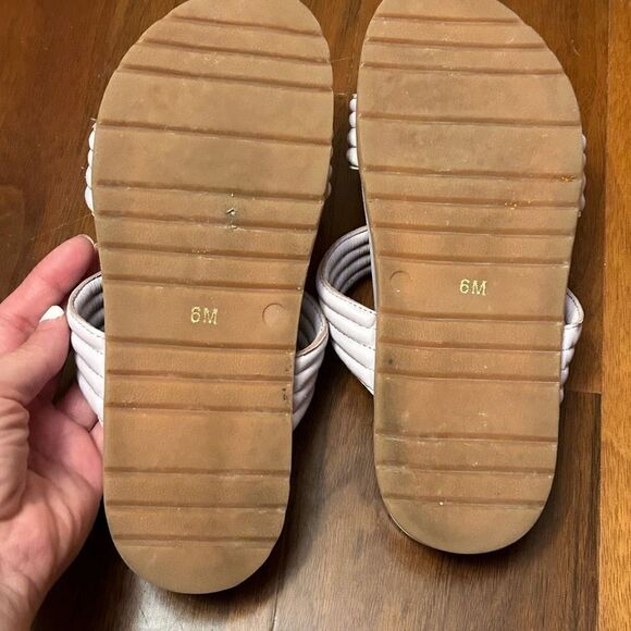 Matisse L Space lavender slide slip on sandals in size 6 - Picture 4 of 4